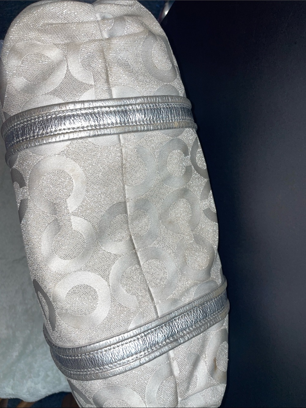 Coach Poppy ‘Glam’ Metallic Tote - Picture 5 of 17